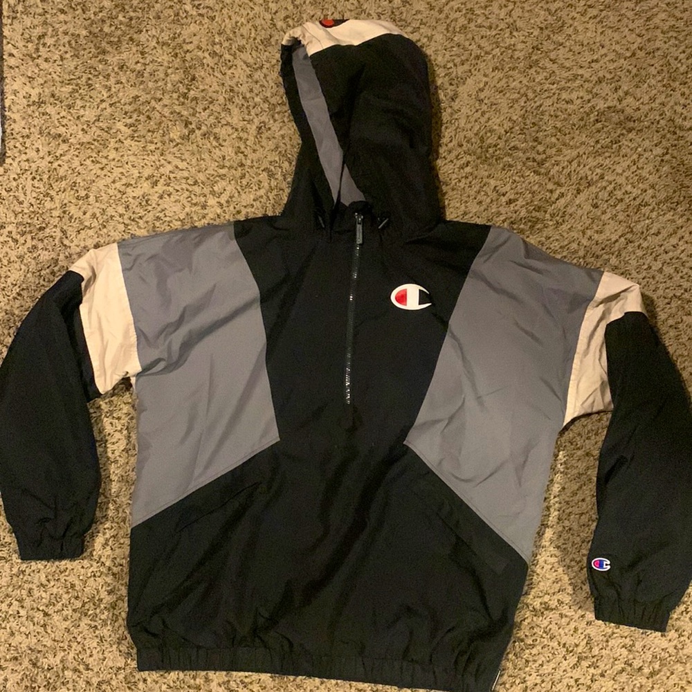 Champion windbreaker hoodie